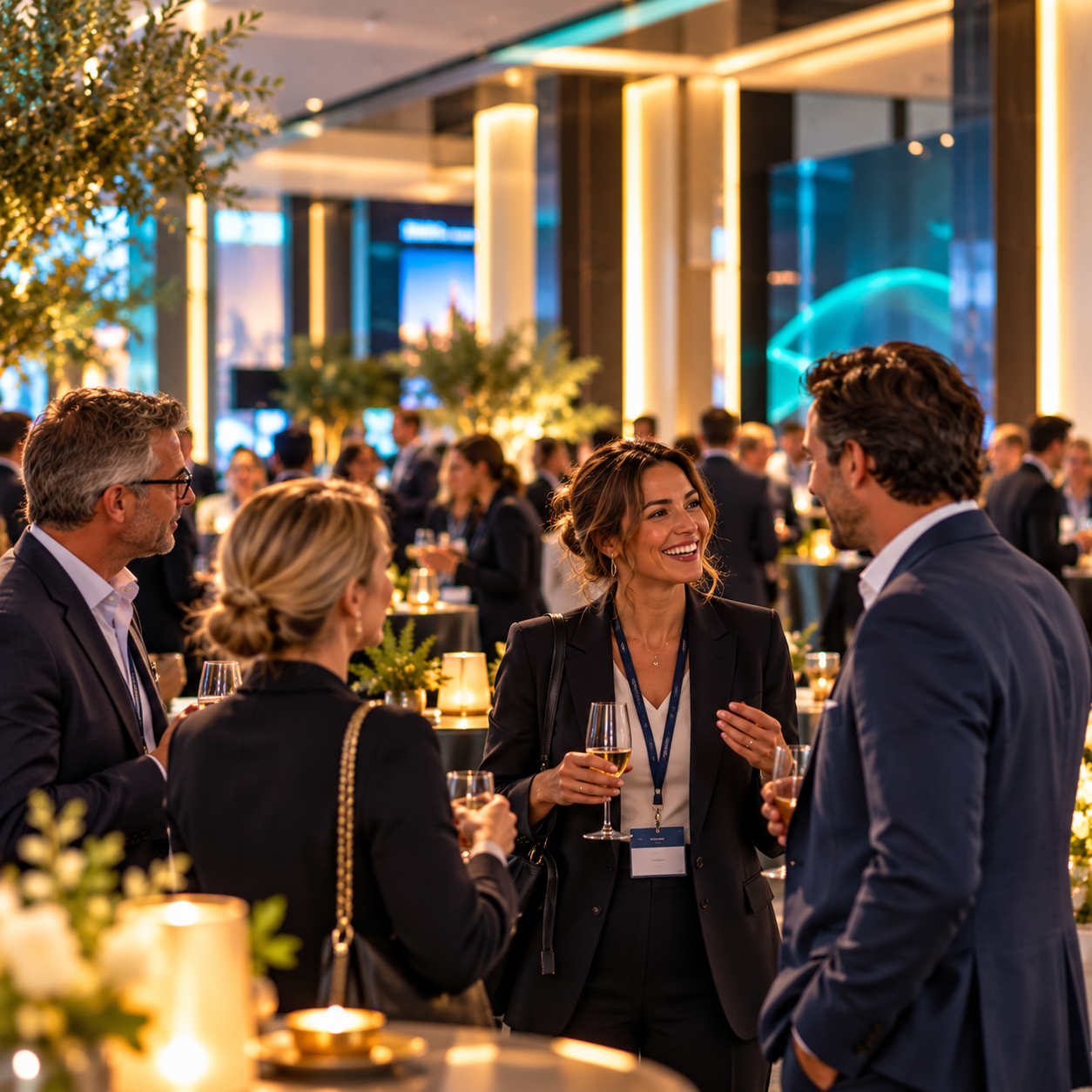 Corporate reservations and events illustration